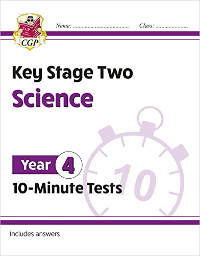 KS2 Year 4 Science 10-Minute Tests (CGP Year 4 Science) von Coordination Group Publications Ltd (CGP)